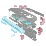 eXtremeRate DIY Replacement Full Set Buttons for Nintendo Switch 2 - Cherry Blossoms Pink - BEWNTM011