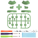 eXtremeRate DIY Replacement Full Set Buttons for Nintendo Switch 2 - Matcha Green - BEWNTM012