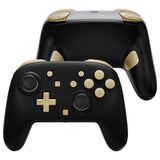 eXtremeRate DIY Replacement Full Set Buttons for Nintendo Switch 2 Pro Controller - Champagne Gold - JMWPTP001