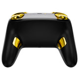 eXtremeRate DIY Replacement Full Set Buttons for Nintendo Switch 2 Pro Controller - Chrome Gold - JMWPTD001