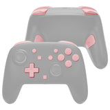 eXtremeRate DIY Replacement Full Set Buttons for Nintendo Switch 2 Pro Controller - Puffy Pink - JMWPTM006