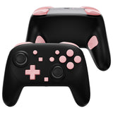 eXtremeRate DIY Replacement Full Set Buttons for Nintendo Switch 2 Pro Controller - Puffy Pink - JMWPTM006