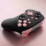 eXtremeRate DIY Replacement Full Set Buttons for Nintendo Switch 2 Pro Controller - Puffy Pink - JMWPTM006