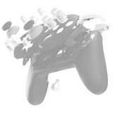 eXtremeRate DIY Replacement Full Set Buttons for Nintendo Switch 2 Pro Controller - White - JMWPTM004