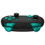 eXtremeRate DIY Replacement Full Set Buttons for Nintendo Switch Pro Controller - Crystal Emerald Green - KRP369