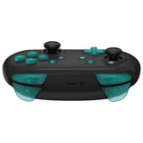 eXtremeRate DIY Replacement Full Set Buttons for Nintendo Switch Pro Controller - Emerald Green - KRM544