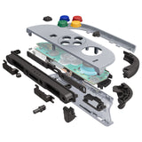 eXtremeRate DIY Replacement Full Set Shell Case with Buttons for Joycon 2 of Nintendo Switch 2 - Deluxe Version - SFC SNES Classic EU Style - AWHNTY001