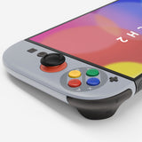 eXtremeRate DIY Replacement Full Set Shell Case with Buttons for Joycon 2 of Nintendo Switch 2 - Deluxe Version - SFC SNES Classic EU Style - AWHNTY001