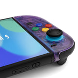 eXtremeRate DIY Replacement Full Set Shell Case with Buttons for Joycon 2 of Nintendo Switch 2 - Essence Version - Clear Atomic Purple - BSUNTM001