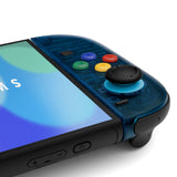 eXtremeRate DIY Replacement Full Set Shell Case with Buttons for Joycon 2 of Nintendo Switch 2 - Essence Version - Clear Blue - BSUNTM005