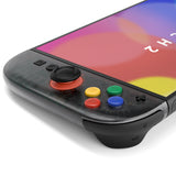 eXtremeRate DIY Replacement Full Set Shell Case with Buttons for Joycon 2 of Nintendo Switch 2 - Essence Version - Clear Slate Black - BSUNTM002