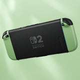 eXtremeRate DIY Replacement Full Set Shell Case with Buttons for Joycon 2 of Nintendo Switch 2 - Essence Version - Matcha Green - BSUNTM010