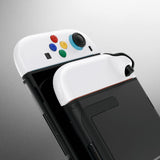 eXtremeRate DIY Replacement Full Set Shell Case with Buttons for Joycon 2 of Nintendo Switch 2 - Essence Version - White - BSUNTM008