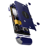 eXtremeRate DIY Replacement Full Set Shells with Buttons for Nintendo Switch 2 - Deluxe Version - Classic SwitchCube Style - QGRNTY002