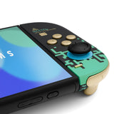 eXtremeRate DIY Replacement Full Set Shells with Buttons for Nintendo Switch 2 - Deluxe Version - Glow in Dark - Totem of Kingdom Black - QGRNTT002