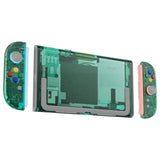 eXtremeRate DIY Replacement Full Set Shells with Buttons for Nintendo Switch 2 - Essence Version - Emerald Green - RHANTM004