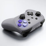 eXtremeRate DIY Replacement Full Set Shells with Buttons for Nintendo Switch 2 Pro Controller - Classic SNES Style - QGSPTY003
