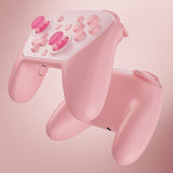eXtremeRate DIY Replacement Full Set Shells with Buttons for Nintendo Switch 2 Pro Controller - Puffy Pink - QGSPTM006