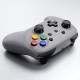 eXtremeRate DIY Replacement Full Set Shells with Buttons for Nintendo Switch 2 Pro Controller - SFC SNES Classic EU - QGSPTY002