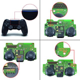 eXtremeRate Dawn Type-C Version Remap Kit for PS4 Controller JDM-040/050/055 with 6 Customizable Mapping Profiles, Textured Blue Redesigned Back Shell and 4 Back Buttons - RYKP4P005