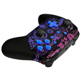 eXtremeRate Deluxe Championship Faceplate Backplate Handles for NS Switch Pro Controller - Controller NOT Included - FRT108