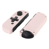 eXtremeRate Cherry Blossoms Joycon Handheld Controller Housing (D-Pad Version) with Full Set Buttons, DIY Replacement Shell Case for NS Switch JoyCon & OLED JoyCon - Console Shell NOT Included - JZP306