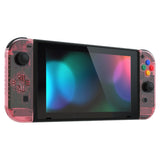 eXtremeRate Cherry Pink Joycon Handheld Controller Housing (D-Pad Version) with Full Set Buttons, DIY Replacement Shell Case for NS Switch JoyCon & OLED JoyCon - Console Shell NOT Included - JZM509