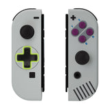 eXtremeRate Classic 1989 GB DMG-01 Joy-con Handheld Controller Housing (D-Pad Version) with D-pad ABXY Buttons, DIY Replacement Shell Case for NS Switch JoyCon & OLED JoyCon – Console Shell NOT Included - JZT107