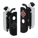 eXtremeRate Classics NES Style Joycon Handheld Controller Housing (D-Pad Version) with Full Set Buttons, DIY Replacement Shell Case for NS Switch JoyCon & OLED JoyCon - Console Shell NOT Included - JZT104