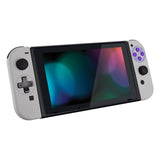 eXtremeRate Classics SNES Style Joycon Handheld Controller Housing (D-Pad Version) with Full Set Buttons, DIY Replacement Shell Case for NS Switch JoyCon & OLED JoyCon - Console Shell NOT Included - JZT105