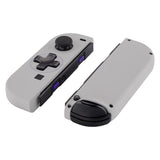 eXtremeRate Classics SNES Style Joycon Handheld Controller Housing (D-Pad Version) with Full Set Buttons, DIY Replacement Shell Case for NS Switch JoyCon & OLED JoyCon - Console Shell NOT Included - JZT105