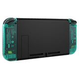 eXtremeRate Emerald Green Joycon Handheld Controller Housing (D-Pad Version) with Full Set Buttons, DIY Replacement Shell Case for NS Switch JoyCon & OLED JoyCon - Console Shell NOT Included - JZM508