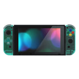 eXtremeRate Emerald Green Joycon Handheld Controller Housing (D-Pad Version) with Full Set Buttons, DIY Replacement Shell Case for NS Switch JoyCon & OLED JoyCon - Console Shell NOT Included - JZM508