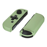 eXtremeRate Matcha Green Joycon Handheld Controller Housing (D-Pad Version) with Full Set Buttons, DIY Replacement Shell Case for NS Switch JoyCon & OLED JoyCon – Console Shell NOT Included - JZP316