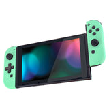 eXtremeRate Mint Green Joycon Handheld Controller Housing (D-Pad Version) with Full Set Buttons, DIY Replacement Shell Case for NS Switch JoyCon & OLED JoyCon - Console Shell NOT Included  - JZP308