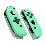 eXtremeRate Mint Green Joycon Handheld Controller Housing (D-Pad Version) with Full Set Buttons, DIY Replacement Shell Case for NS Switch JoyCon & OLED JoyCon - Console Shell NOT Included  - JZP308