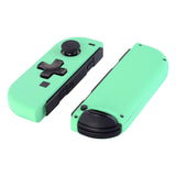 eXtremeRate Mint Green Joycon Handheld Controller Housing (D-Pad Version) with Full Set Buttons, DIY Replacement Shell Case for NS Switch JoyCon & OLED JoyCon - Console Shell NOT Included  - JZP308