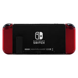 eXtremeRate Soft Touch Red Joycon Handheld Controller Housing (D-Pad Version) with Full Set Buttons, DIY Replacement Shell Case for NS Switch JoyCon & OLED JoyCon - Console Shell NOT Included - JZP302