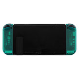 eXtremeRate Emerald Green Joycon Handheld Controller Housing with Full Set Buttons, DIY Replacement Shell Case for NS Switch JoyCon & OLED JoyCon - Joycon and Console NOT Included - CM508