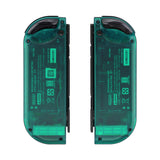 eXtremeRate Emerald Green Joycon Handheld Controller Housing with Full Set Buttons, DIY Replacement Shell Case for NS Switch JoyCon & OLED JoyCon - Joycon and Console NOT Included - CM508