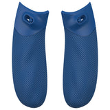 eXtremeRate FLEXOR Rubberized Side Rails Grips Trigger Stop Kit for Xbox Series X/S Controller & Xbox Core Controller - Diamond Textured Yale Blue - PX3Q3008