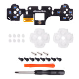 eXtremeRate Face Clicky Kit V2 for PS5 Controller BDM-010 & BDM-020, Custom Tactile Dpad Action Buttons for PS5 Controller - PFMD006