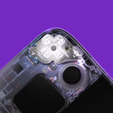 eXtremeRate Face Clicky Kit for Steam Deck Handheld Console, Custom Dpad View A B X Y Menu Keys Face Buttons Mouse Clicky Kit for Steam Deck LCD Console - NYESD001