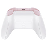 eXtremeRate Cherry Blossom Whisper Controller Full Set Housing Shell Case with Buttons for Xbox Series X/S Controller, Custom Replacement Side Rails Front Back Plate Cover for Xbox Core Controller - QX3T1006