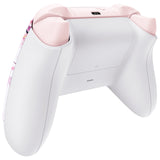 eXtremeRate Cherry Blossom Whisper Controller Full Set Housing Shell Case with Buttons for Xbox Series X/S Controller, Custom Replacement Side Rails Front Back Plate Cover for Xbox Core Controller - QX3T1006
