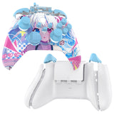 eXtremeRate MeWoow Controller Full Set Housing Shell Case with Buttons for Xbox Series X/S Controller, Custom Replacement Side Rails Front Back Plate Cover for Xbox Core Controller - QX3T1007