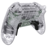 eXtremeRate Replacement Full Set Shell with Buttons for Xbox One Elite Series 2 & Elite 2 Core Controller (Model 1797) - Clear - QFJE2M001