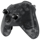 eXtremeRate Replacement Full Set Shell with Buttons for Xbox One Elite Series 2 & Elite 2 Core Controller (Model 1797) - Clear Black - QFJE2M004