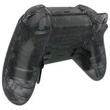 eXtremeRate Replacement Full Set Shell with Buttons for Xbox One Elite Series 2 & Elite 2 Core Controller (Model 1797) - Clear Black - QFJE2M004