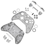 eXtremeRate Replacement Full Set Shell with Buttons for Xbox One Elite Series 2 & Elite 2 Core Controller (Model 1797) - Clear Black - QFJE2M004
